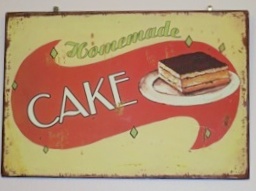 Cake plaque